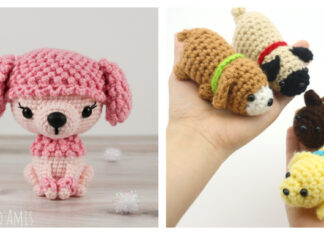 Small Dog Amigurumi Free Crochet Pattern