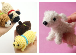 Small Dog Amigurumi Free Crochet Patterns