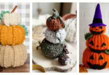 8 Stacked Pumpkins Free Crochet Pattern