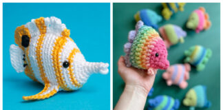 Butterfly Fish Amigurumi Crochet Patterns