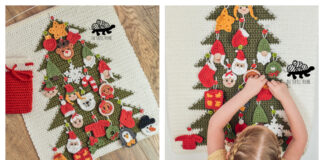 Advent Calendar Free Crochet Pattern and Video Tutorial