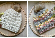 Bubble Beanie Hat Free Crochet Pattern and Video Tutorial