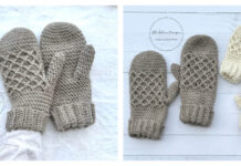 Tumbledown Mittens Free Crochet Pattern