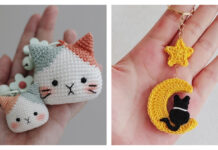 Amigurumi Cat Keychain Crochet Patterns