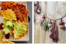 Autumn Oak Leaf Crochet Patterns