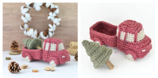 Christmas Truck Amigurumi Free Crochet Pattern