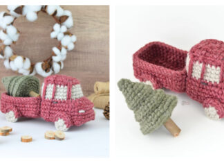 Christmas Truck Amigurumi Free Crochet Pattern