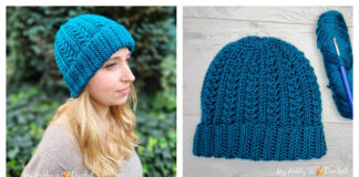 Deep Sea Beanie Hat Free Crochet Pattern