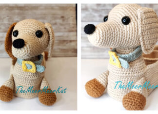 Doxie Dog Organizer Crochet Pattern