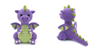 Elio the Dragon Amigurumi Free Crochet Pattern