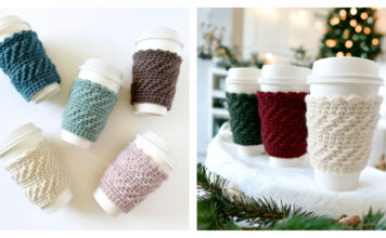 Montero Cup Cozy Free Crochet Pattern and Video Tutorial