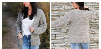 My Boyfriend Cardigan Free Crochet Pattern