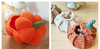 Pumpkin Basket Crochet Patterns