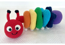 Caterpillar Stacking Toy Free Crochet Pattern