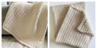 Country Cottage Throw Free Crochet Pattern and Video Tutorial