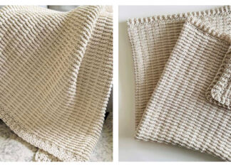 Country Cottage Throw Free Crochet Pattern and Video Tutorial