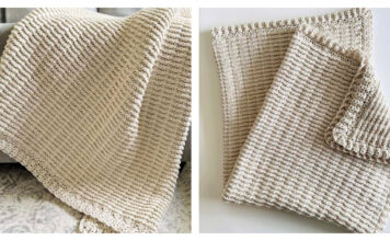 Country Cottage Throw Free Crochet Pattern and Video Tutorial