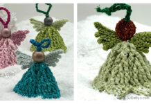 Guardian Angel Ornament Free Crochet Pattern and Video Tutorial