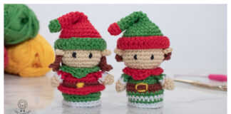 Mini Elf Amigurumi Free Crochet Pattern and Video Tutorial