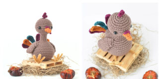 Stewie the Turkey Amigurumi Free Crochet Pattern