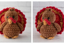 Toby the Turkey Amigurumi Free Crochet Pattern