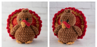 Toby the Turkey Amigurumi Free Crochet Pattern