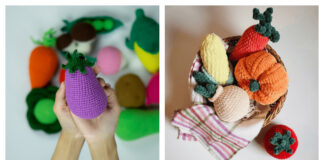 Veggie Friends Free Crochet Patterns