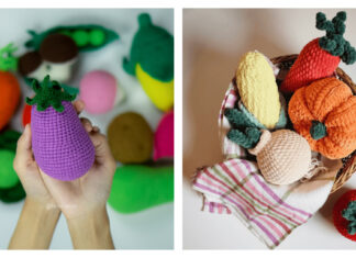 Veggie Friends Free Crochet Patterns