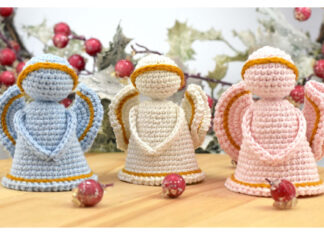 Angel Ornament Free Crochet Pattern