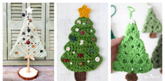 Granny Square Christmas Tree Free Crochet Patterns