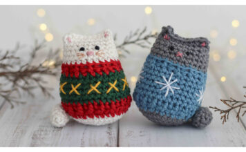 Itty Bitty Cozy Kitty Amigurumi Free Crochet Pattern