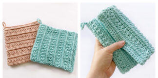 Star Stitch Potholder Free Crochet Pattern and Video Tutorial