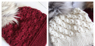 Sweetheart Beanie Free Crochet Pattern and Video Tutorial