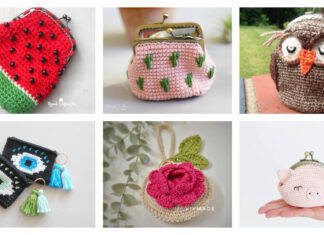 10+ Adorable Coin Purse Crochet Patterns