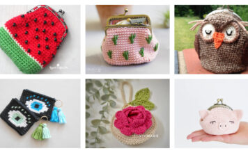 10+ Adorable Coin Purse Crochet Patterns