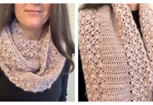 Fireside Infinity Scarf Free Crochet Pattern and Video Tutorial