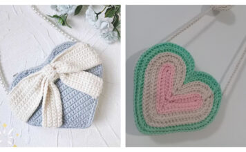 Heart Bag Free Crochet Patterns