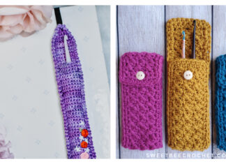 Hooks Pouch Bag Free Crochet Patterns