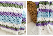 Hydrangea Blossom Blanket Free Crochet Pattern