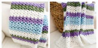 Hydrangea Blossom Blanket Free Crochet Pattern