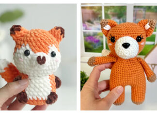 Mini Fox Amigurumi Crochet Patterns