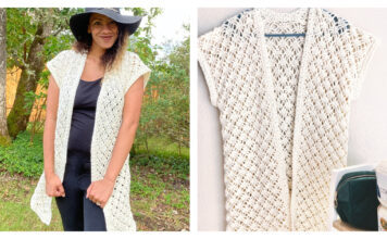 Ocean's Breath Cardi Free Crochet Pattern