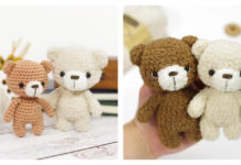 Tiny Teddy Bear Amigurumi Free Crochet Pattern