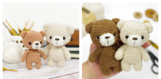 Tiny Teddy Bear Amigurumi Free Crochet Pattern