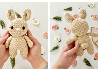 Amigurumi Plush Bunny Free Crochet Pattern