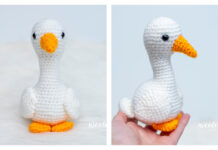 Gwen the Silly Goose Amigurumi Free Crochet Pattern