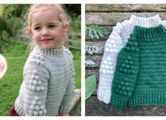 Peace River Kids Pullover Free Crochet Pattern