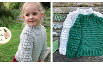 Peace River Kids Pullover Free Crochet Pattern