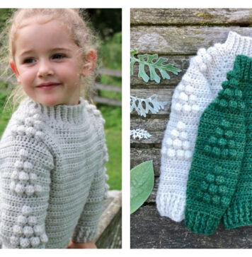 Peace River Kids Pullover Free Crochet Pattern