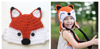 Woodland Fox Hat Crochet Patterns